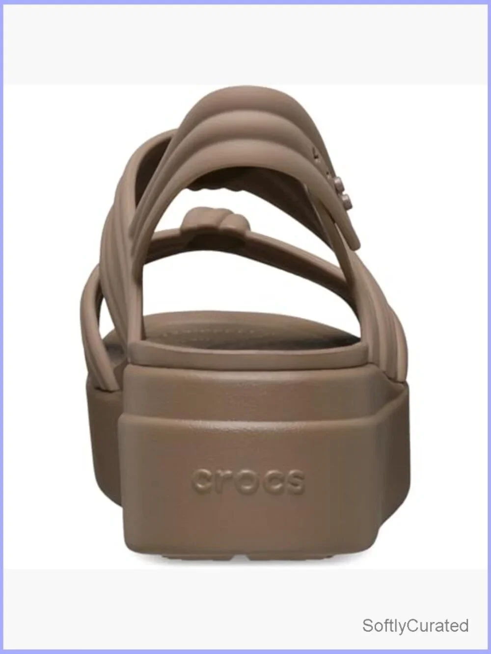 Wedge Sandals with Knotted Straps Comfort Sink-In Softness